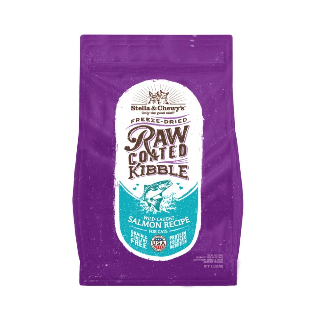Raw Coated Kibble Salmon Stella and Chewy's