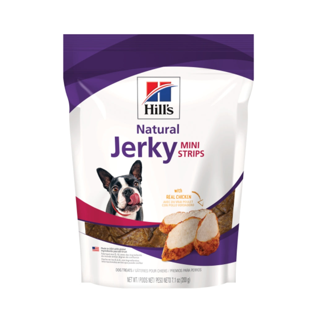 Jerky Mini-Strips w Chicken Hill's Science Diet
