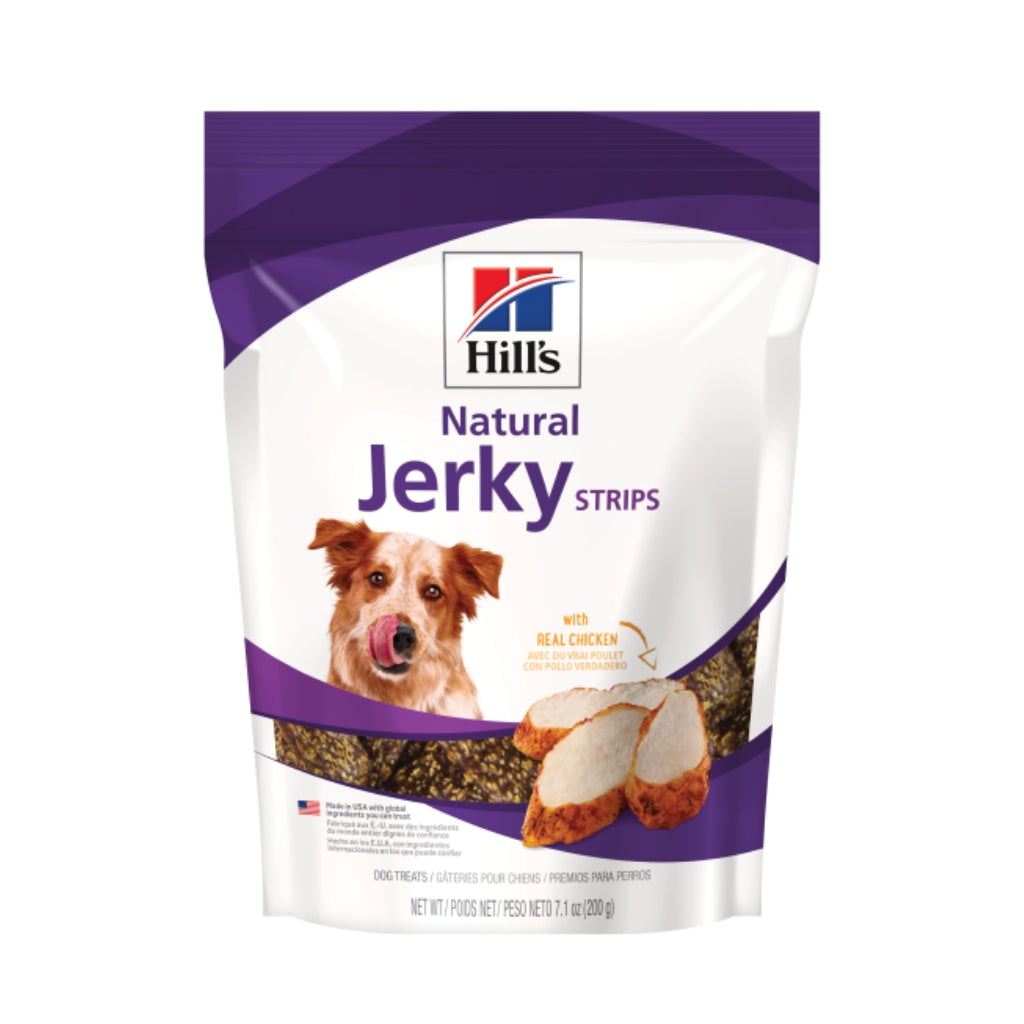Jerky Strips w Chicken Hill's Science Diet