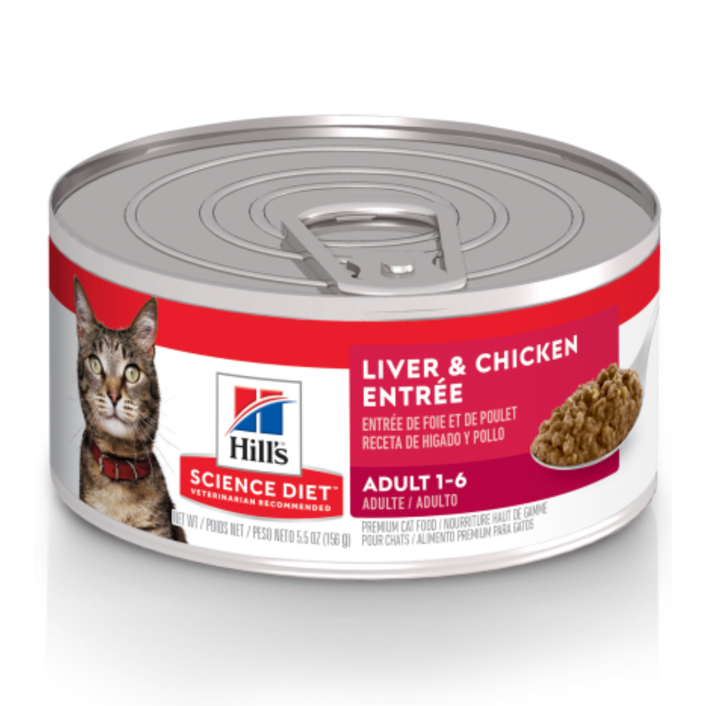 Adult Liver & Chicken Entree Hill's Science Diet