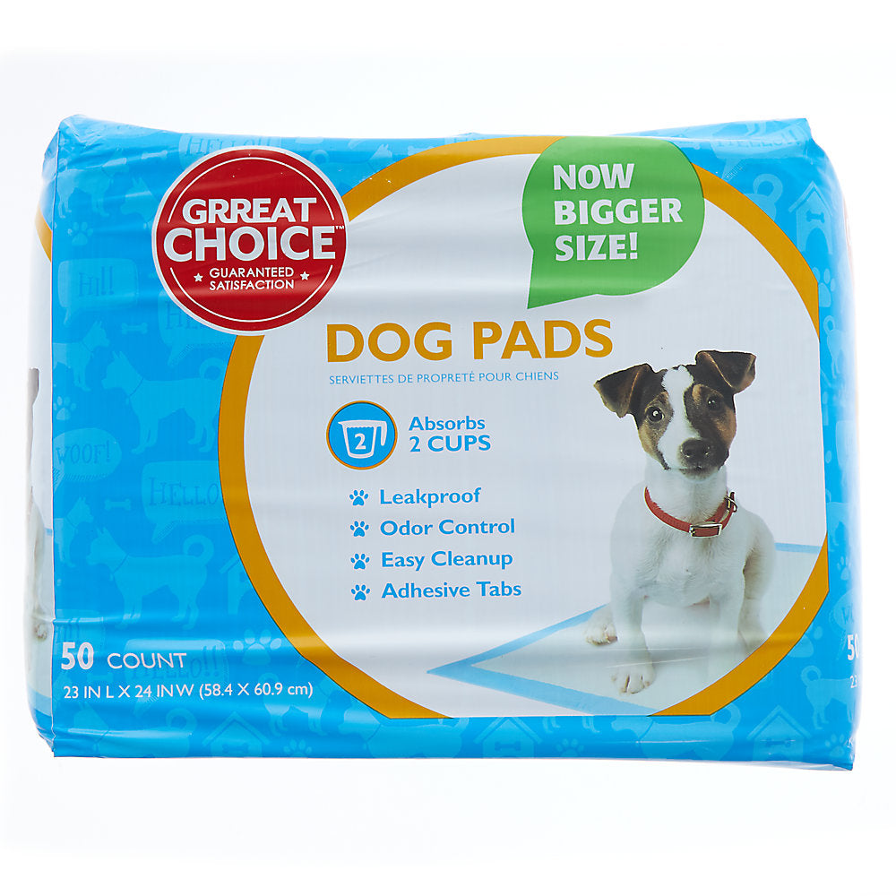 Great Choice® Dog Pads - 23"L x 24"W URBAN PAW