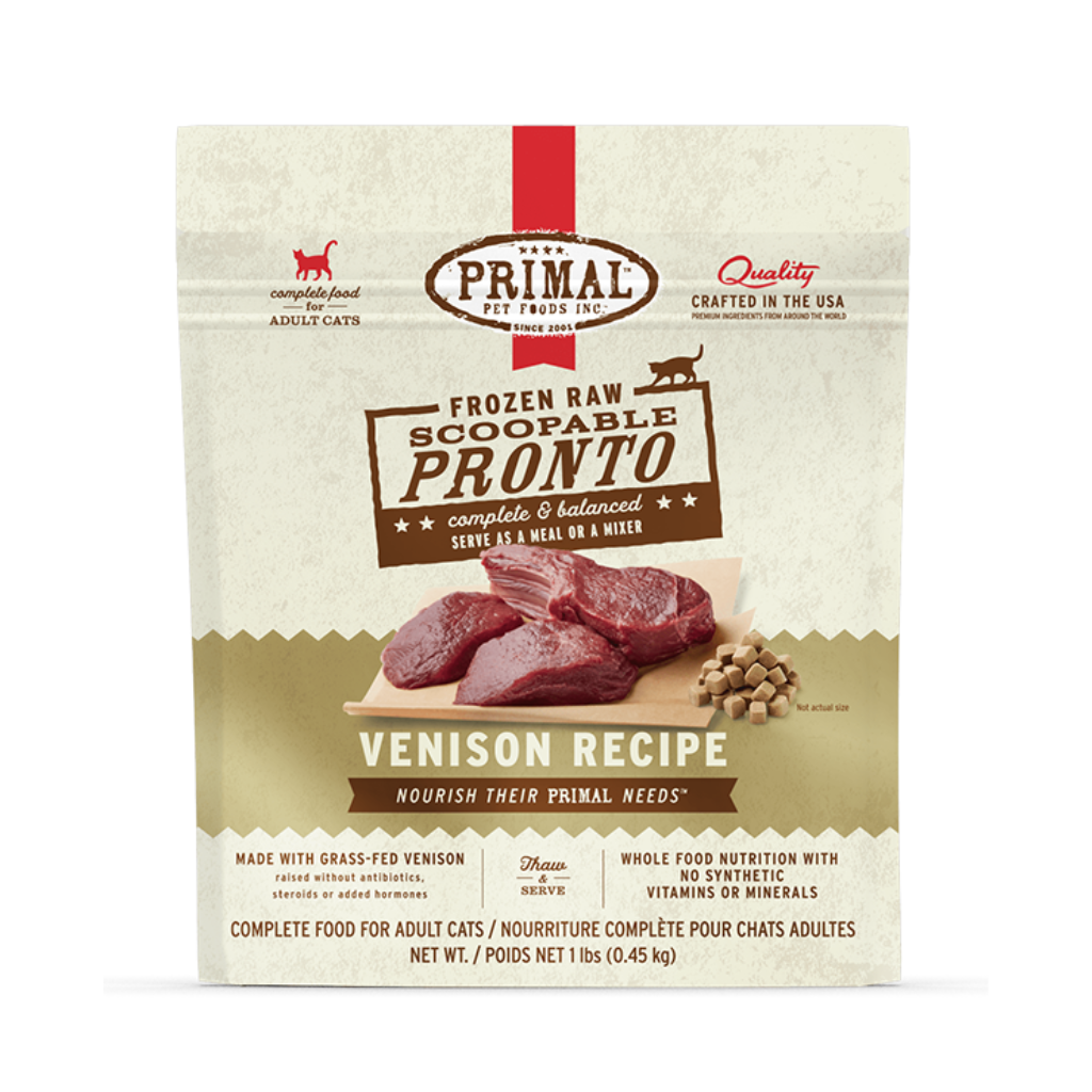 Raw Venison for Cats Primal