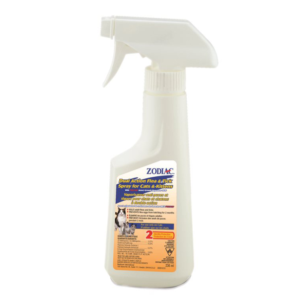 Zodiac Cat Flea & Tick Spray 236 ml Zodiac