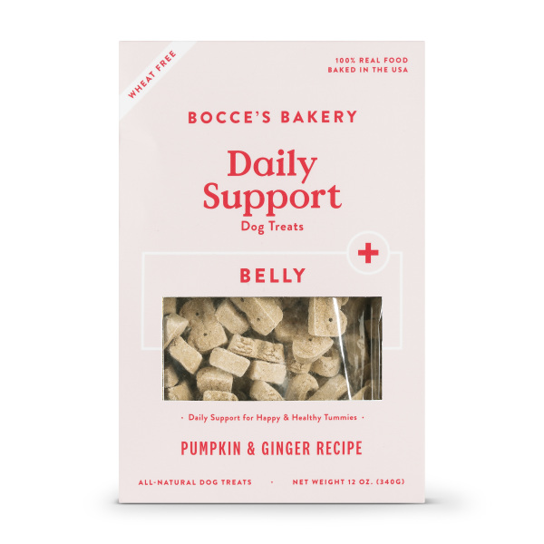 Bocce's Bakery Dog Daily Support Belly Biscuits 12 oz
