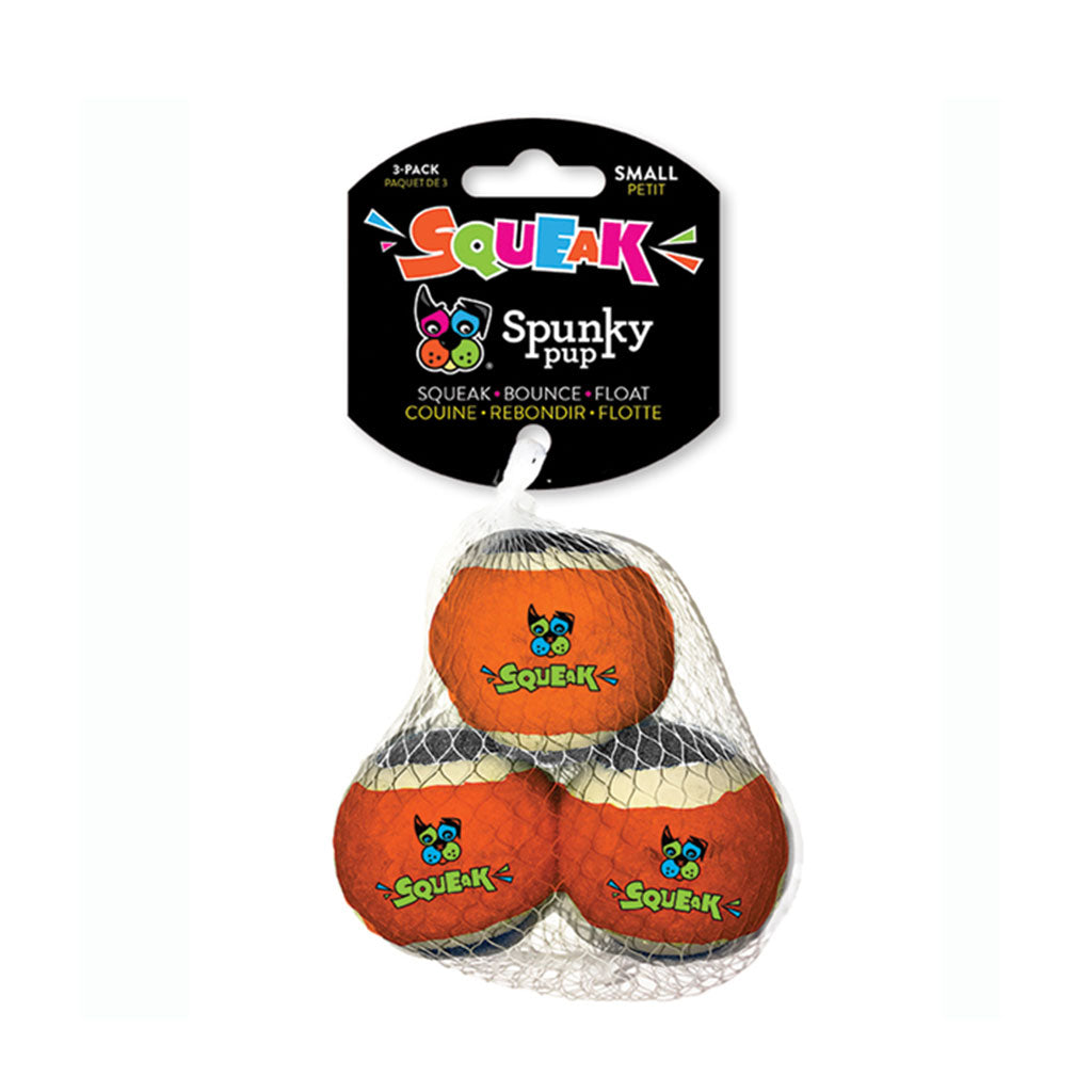 Squeaky Tennis Balls Spunky Pup