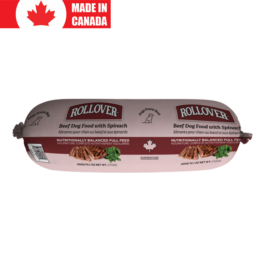 Beef with Spinach Roll Rollover