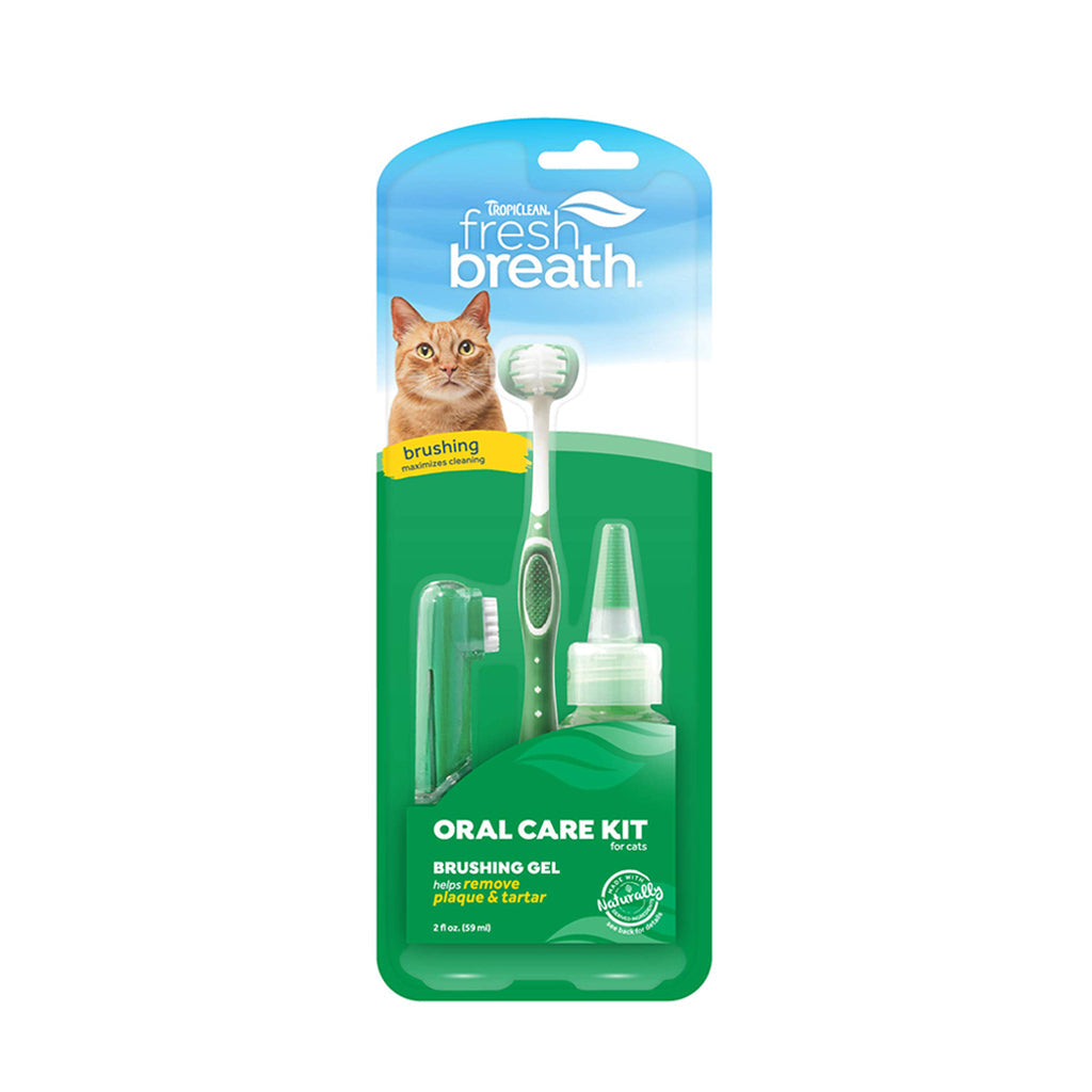 Brushing Kit for Cats Tropiclean
