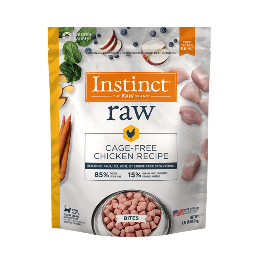 Raw Chicken Bites Instinct