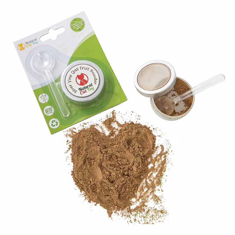 Natural Cat Toys - Silver Vine - Gall Fruit - Powder - 10g