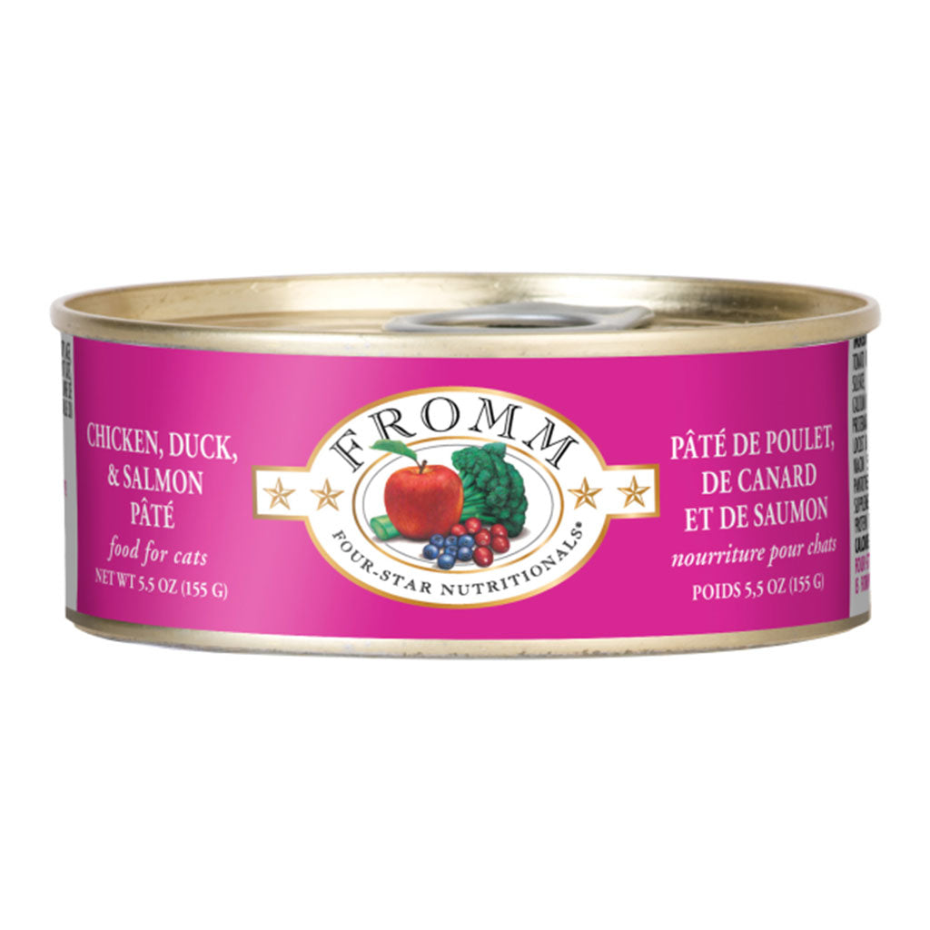 Chkn, Duck, & Salm Pâté Fromm