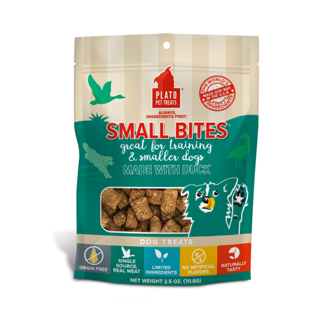 Duck Small Bites Plato Pet Treats
