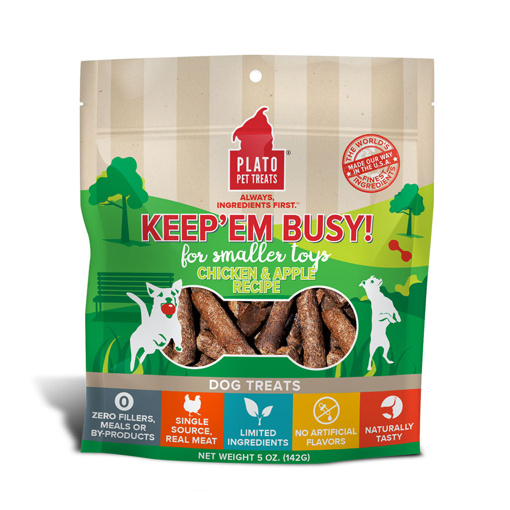 Chicken & Apple Plato Pet Treats