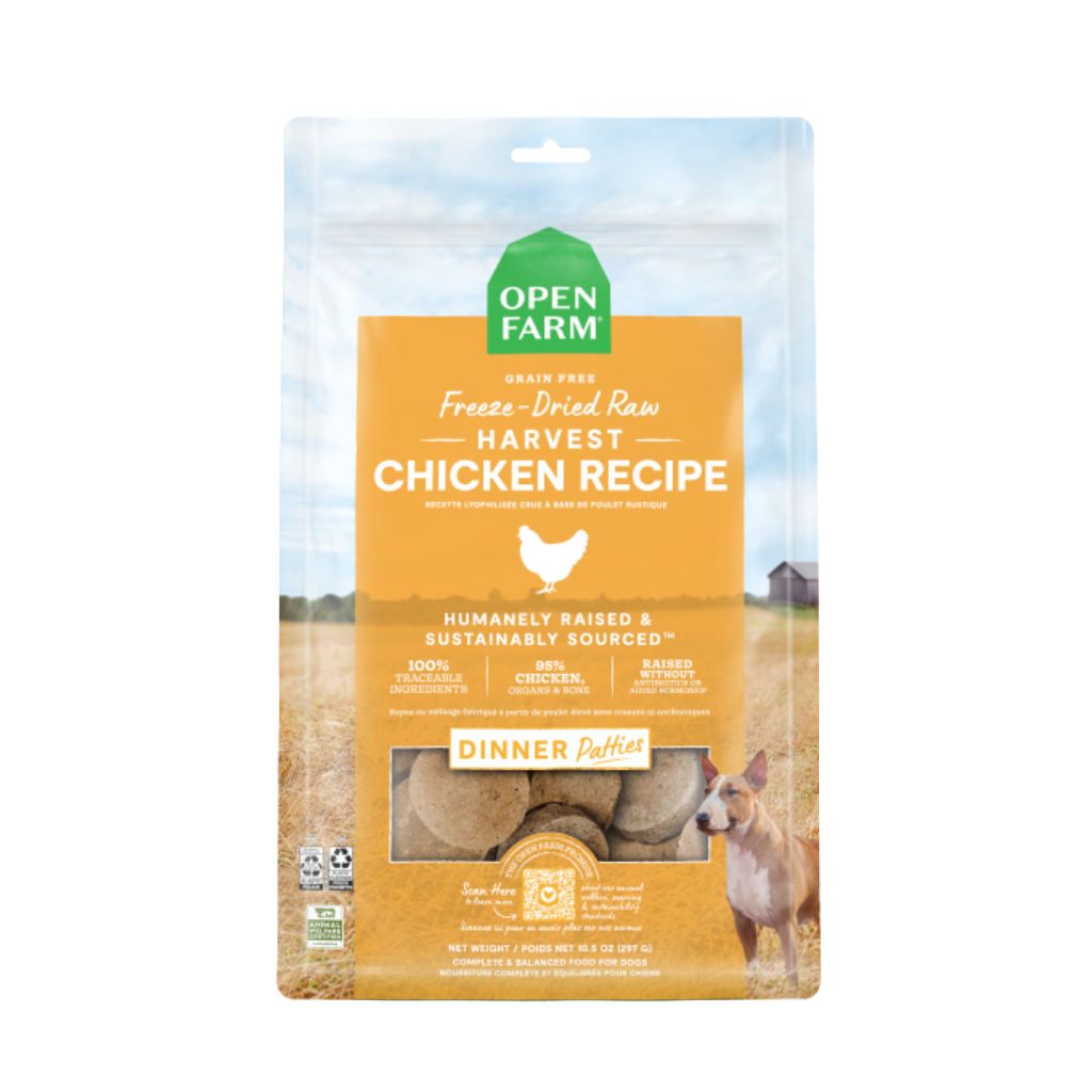 Chicken Freeze Dried Raw Patties Open Farm