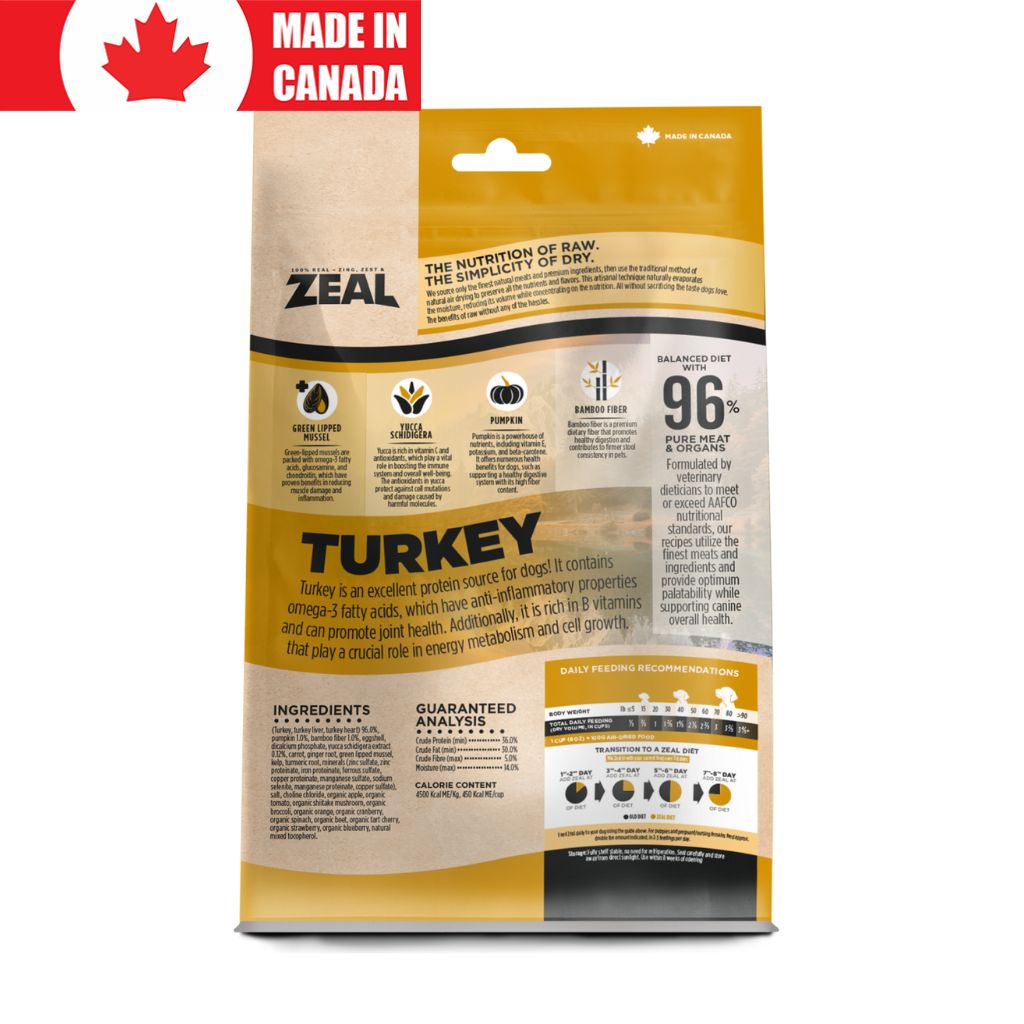 Air-Dried Turkey Zeal Canada