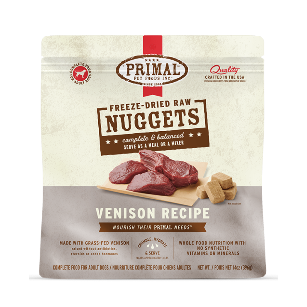 Raw Freeze-dried Venison Primal