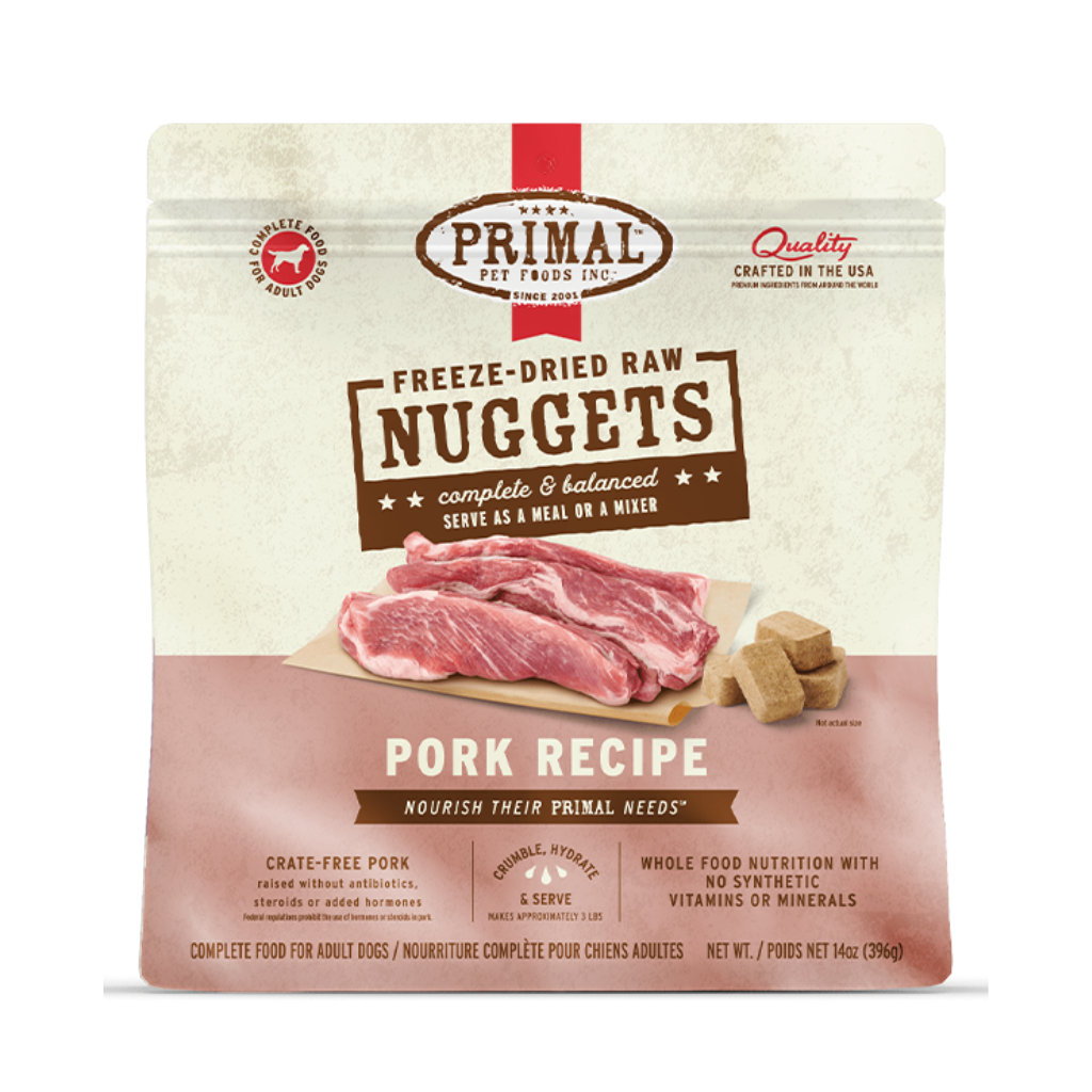 Raw Freeze-dried Pork Primal