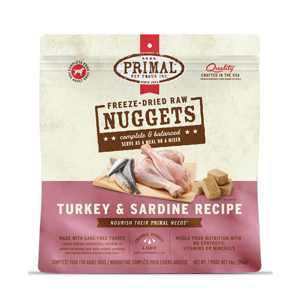 Raw FD Turkey & Sardine Primal