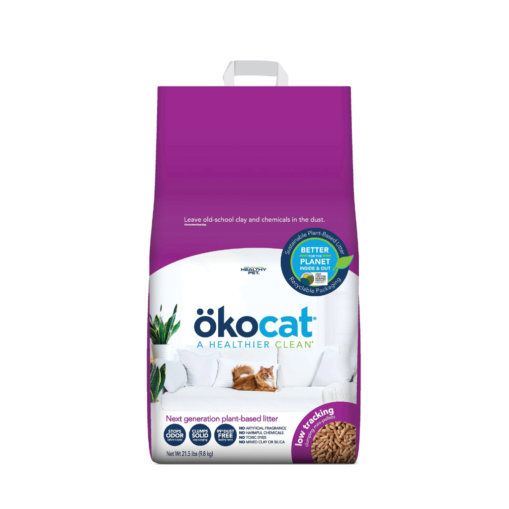 Low Tracking Clumping Mini-Pellets Okocat