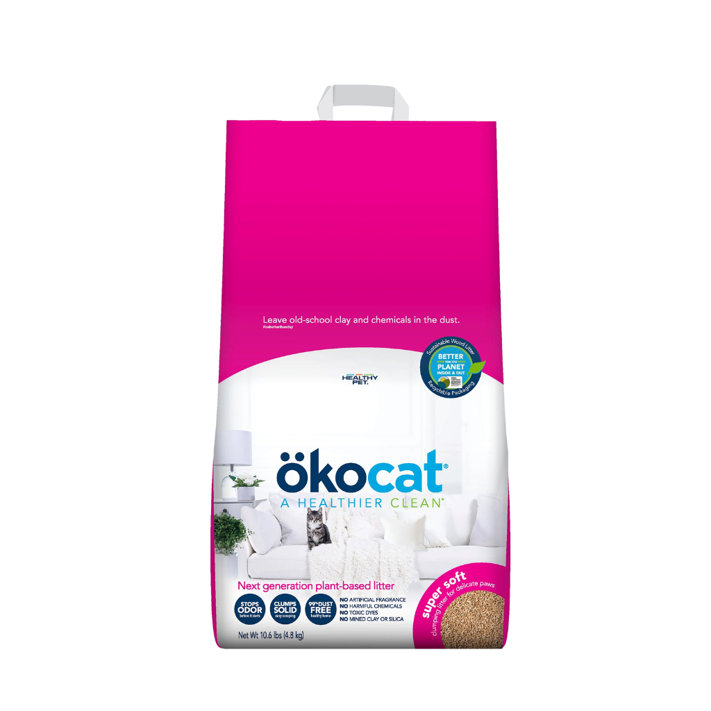 Super Soft Clumping Wood Okocat