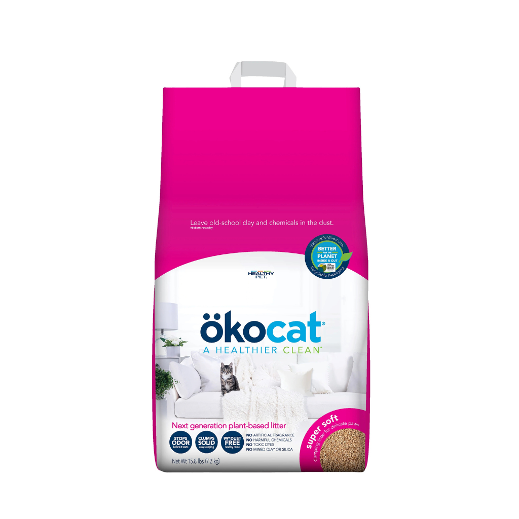 Super Soft Clumping Wood Okocat