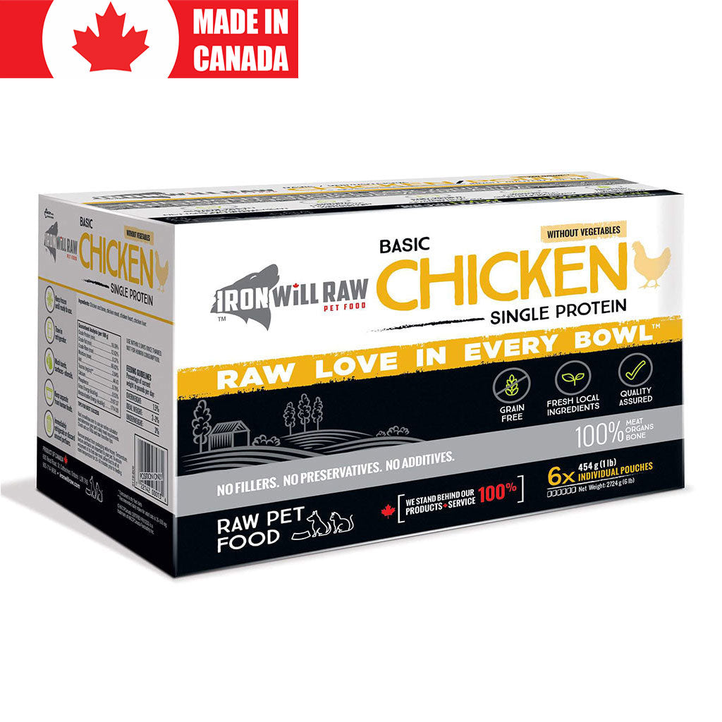 Basic Chicken Iron Will Raw