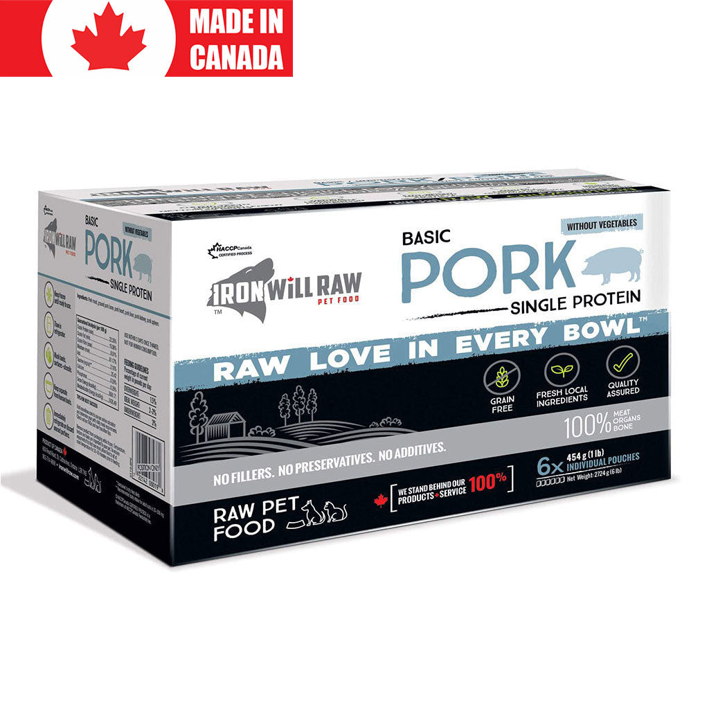 Basic Pork Iron Will Raw