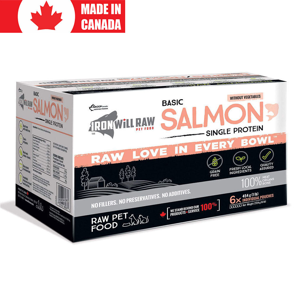 Basic Salmon Iron Will Raw