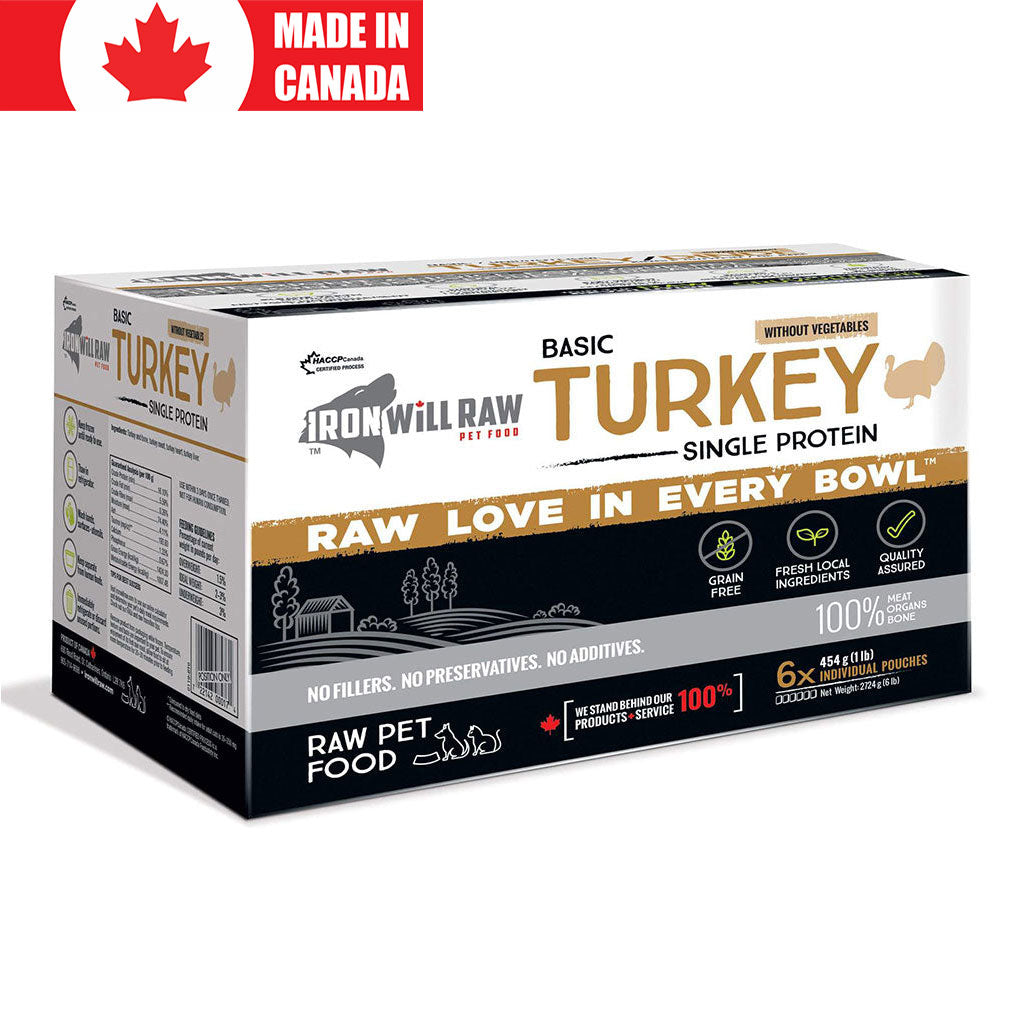 Basic Turkey Iron Will Raw