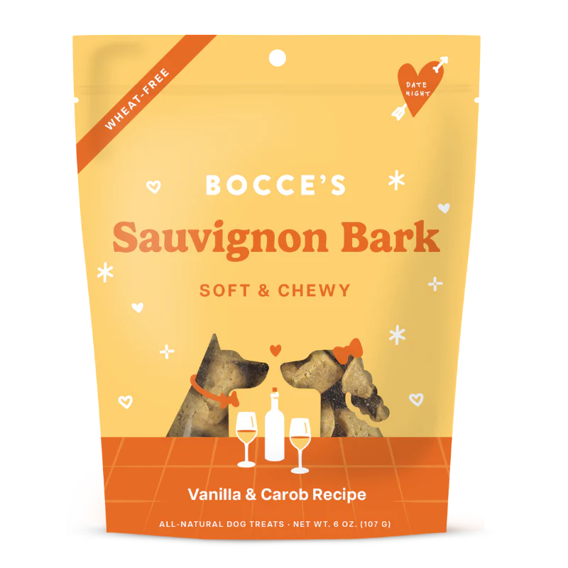 Bocce's Bakery - Soft & Chewy - Sauvignon Bark - 6 oz