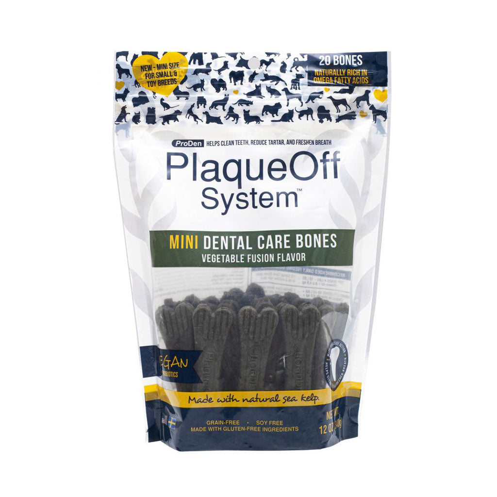 Mini Bones Veg Fusion Plaque Off