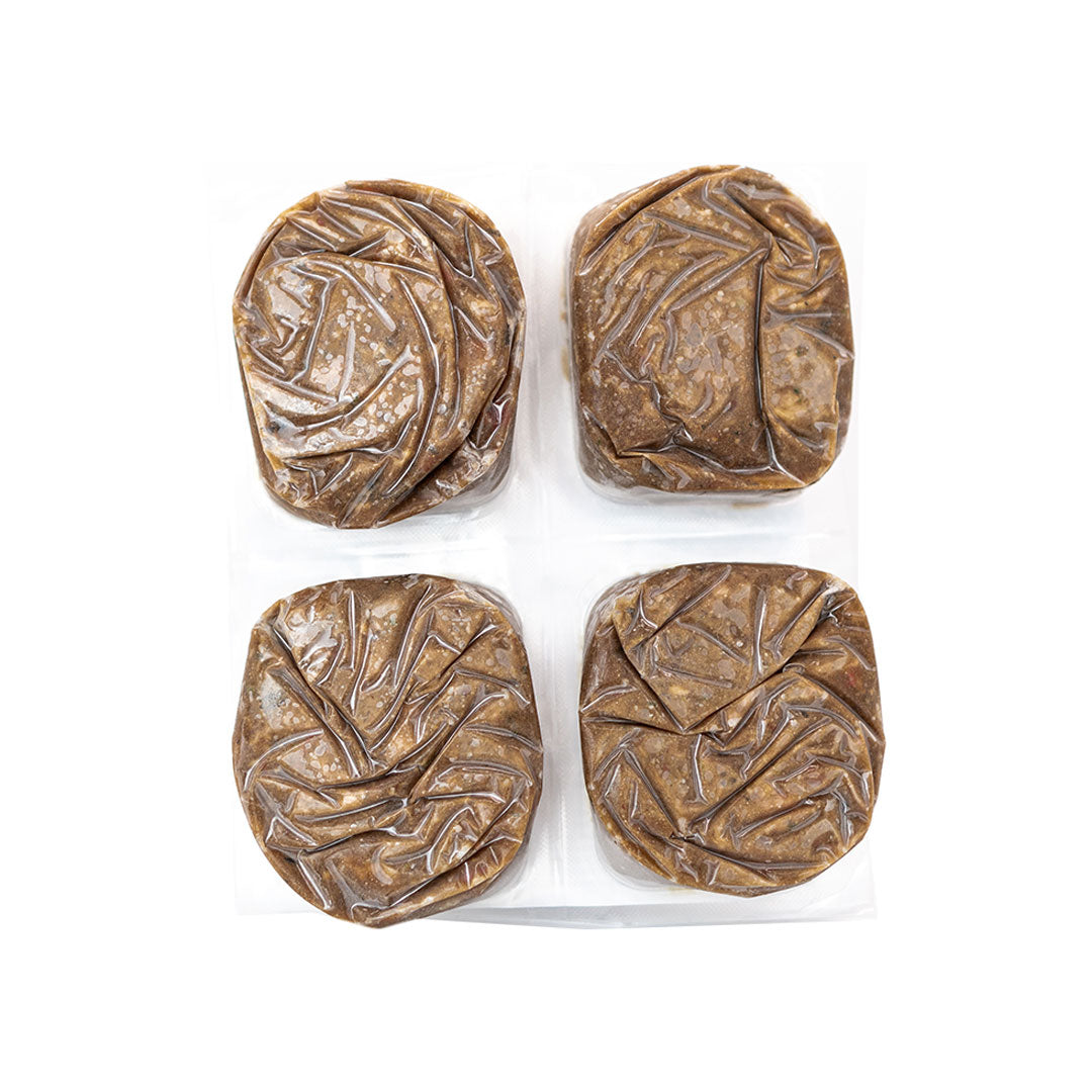 Everyday Raw Reef n' Beef (Beef & Salmon) 4 x 1/4 lb (6 per case) Red Dog Blue Kat