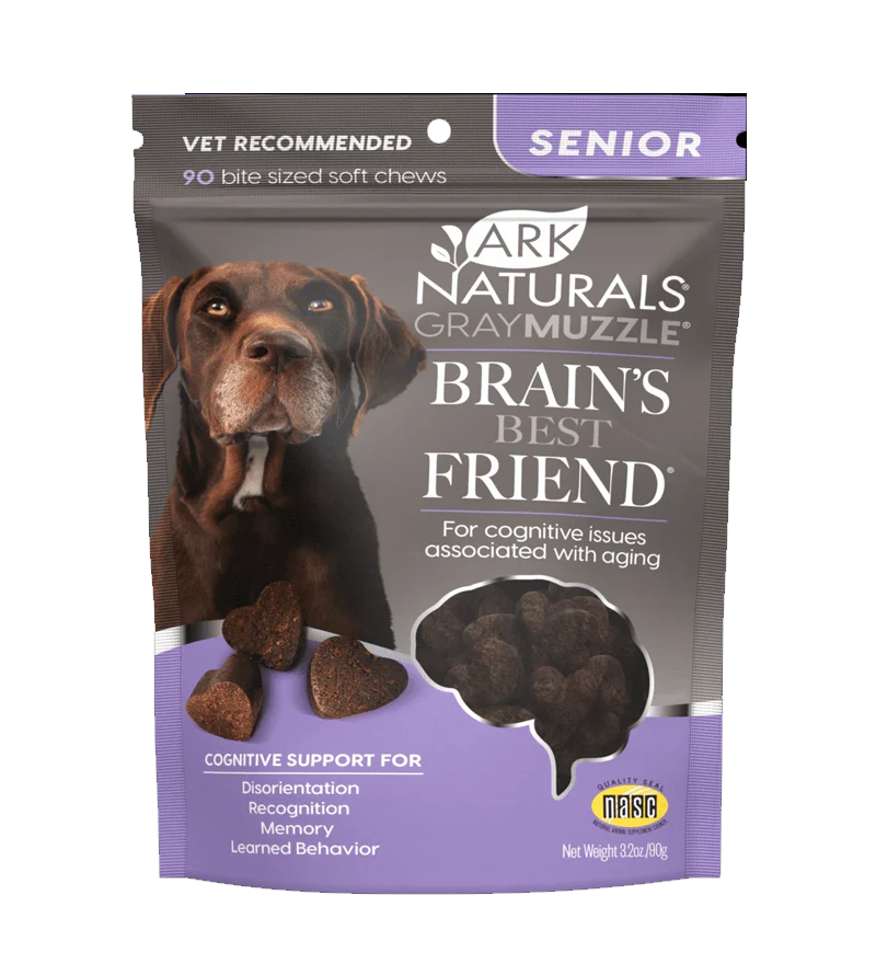 Ark Naturals - Grey Muzzle - Brain's Best Friend 90 Ct URBANPAWPETS LTD.