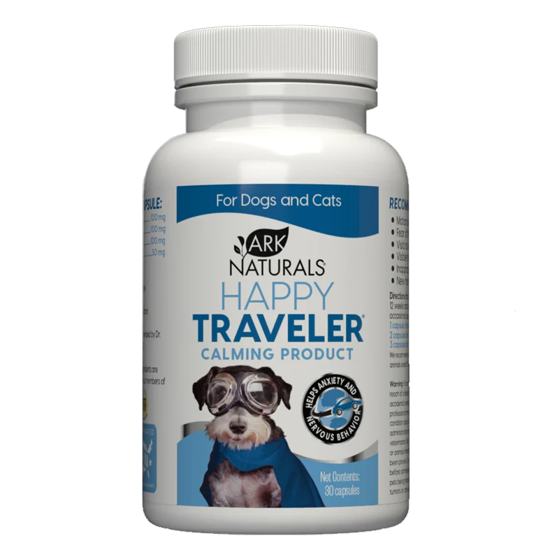 Ark Naturals - Happy Traveler - Capsules (Pet Calmer) - 30 ct URBANPAWPETS LTD.