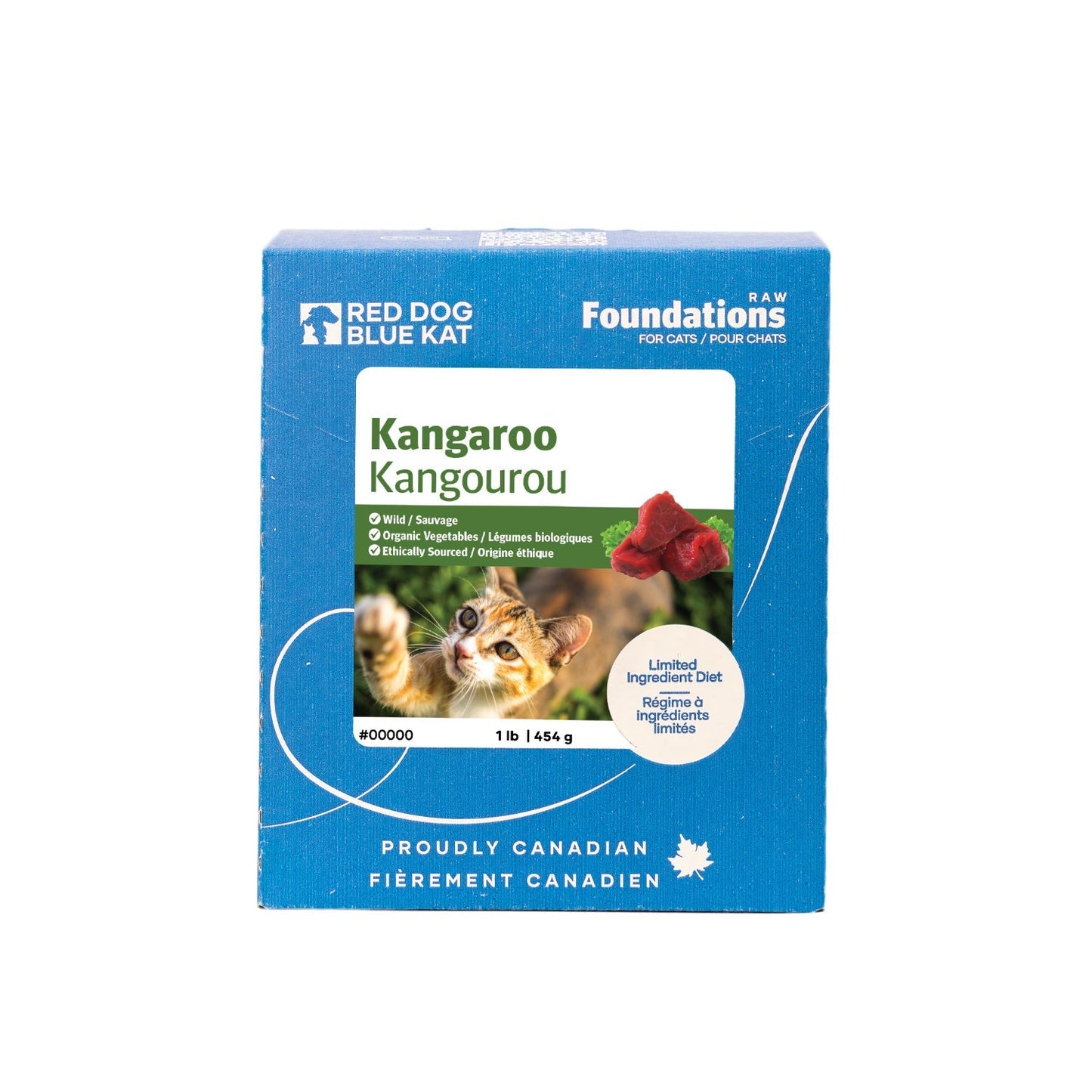 Foundations Cat Kangaroo 1 lb (8 per case) Red Dog Blue Kat