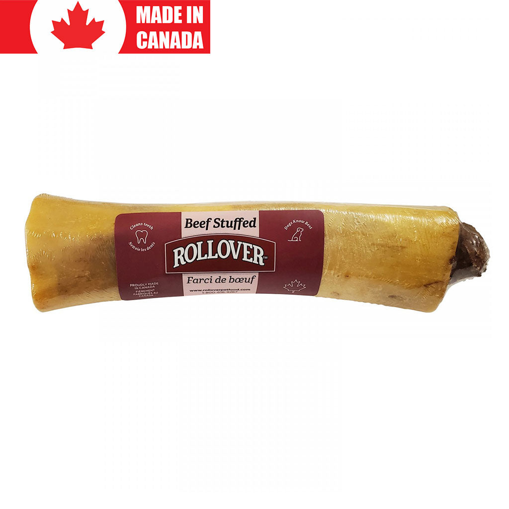 Stuffed Bone w Beef Rollover
