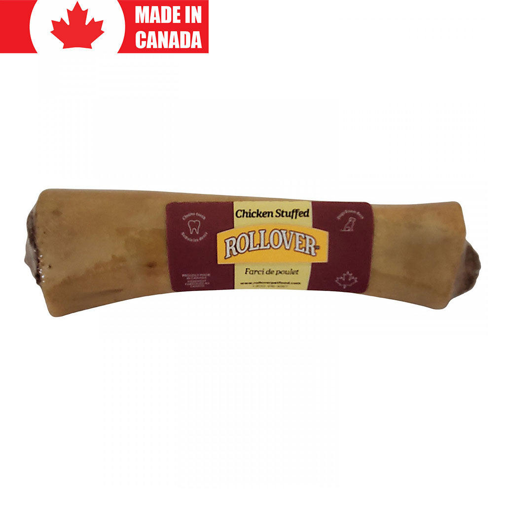 Stuffed Bone w Chicken Rollover