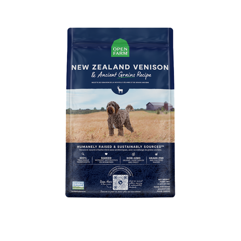 New Zealand Venison Grain Ancient Grain Open Farm