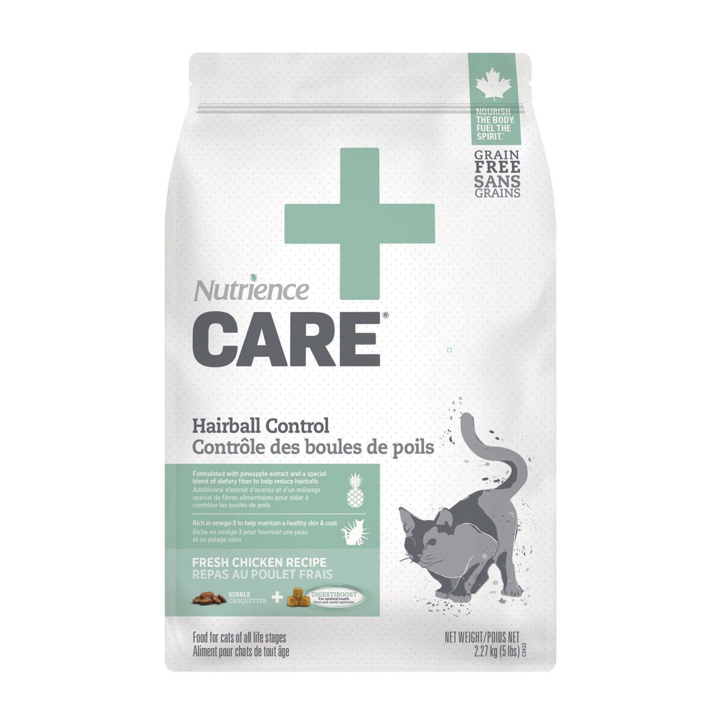 Nutrience Care Hairball Control for Cats 5kg URBAN PAW PETS