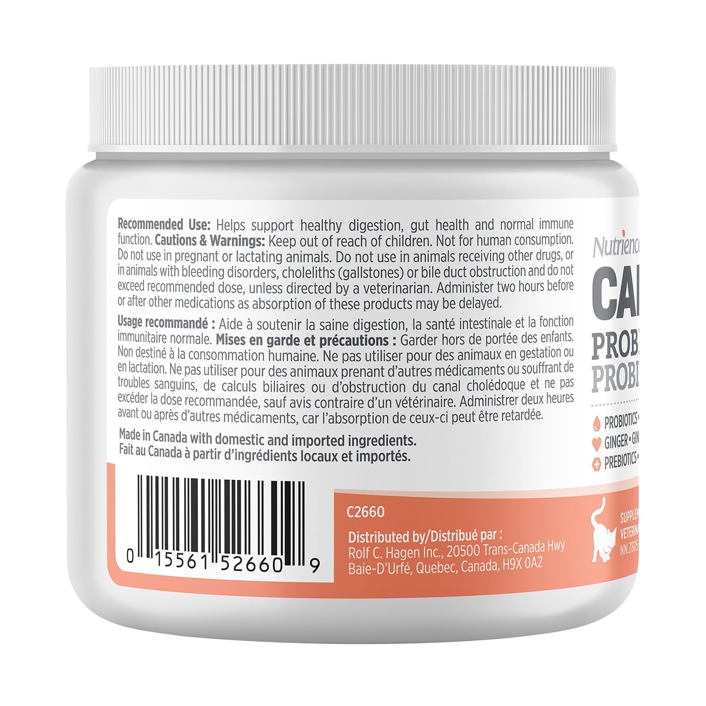 Nutrience Care Supplement for Cats - Probiotic+ - 180 g URBAN PAW PETS