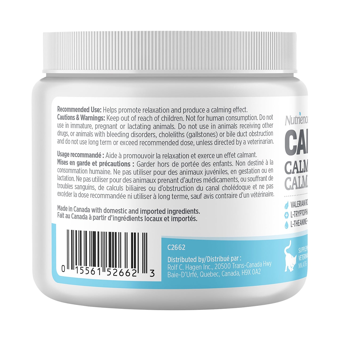 Nutrience Care Supplement for Cats - Calming - 180 g URBAN PAW PETS