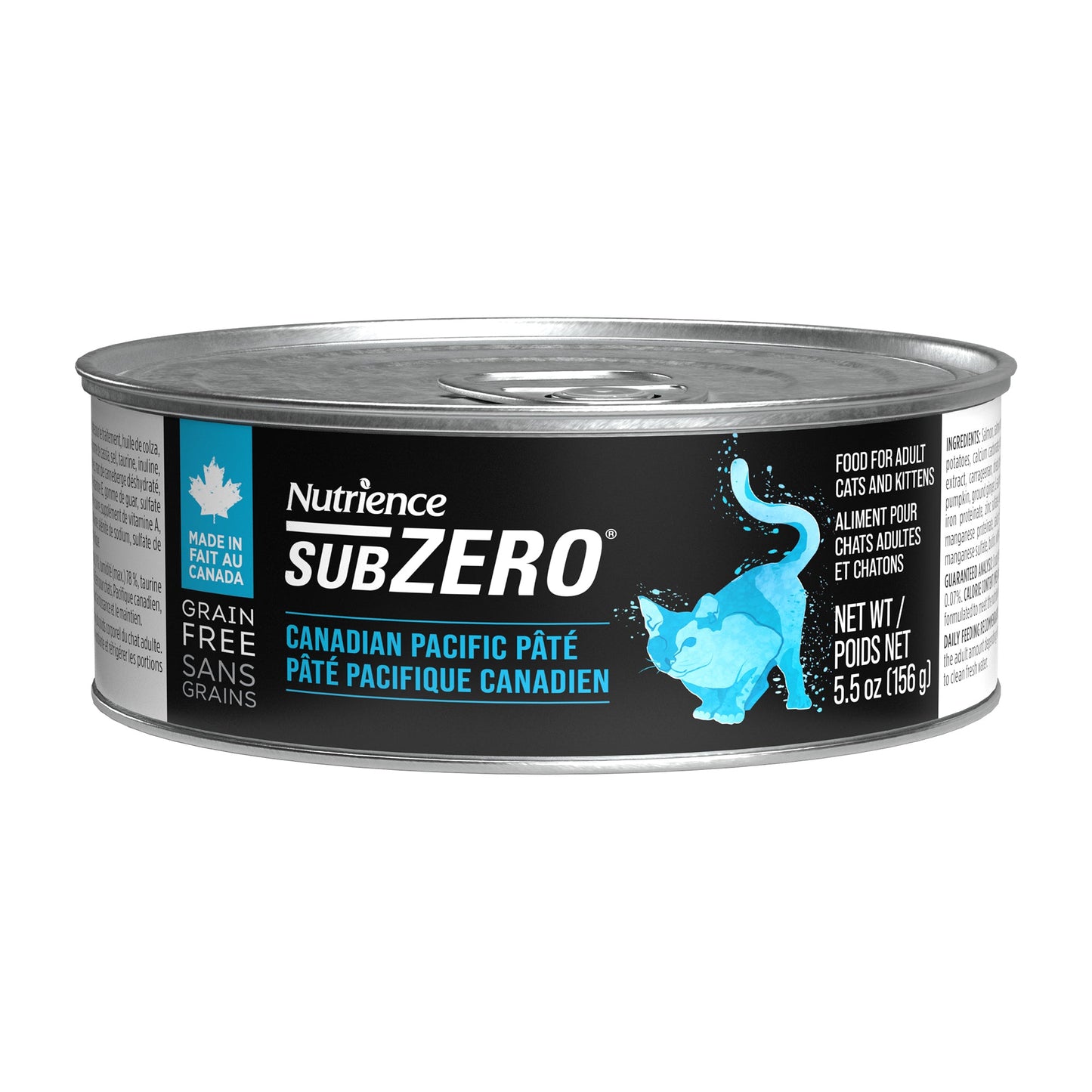 Nutrience SubZero Cat Food - Canadian Pacific Pâté - 156 g (5.5 oz) URBAN PAW PETS