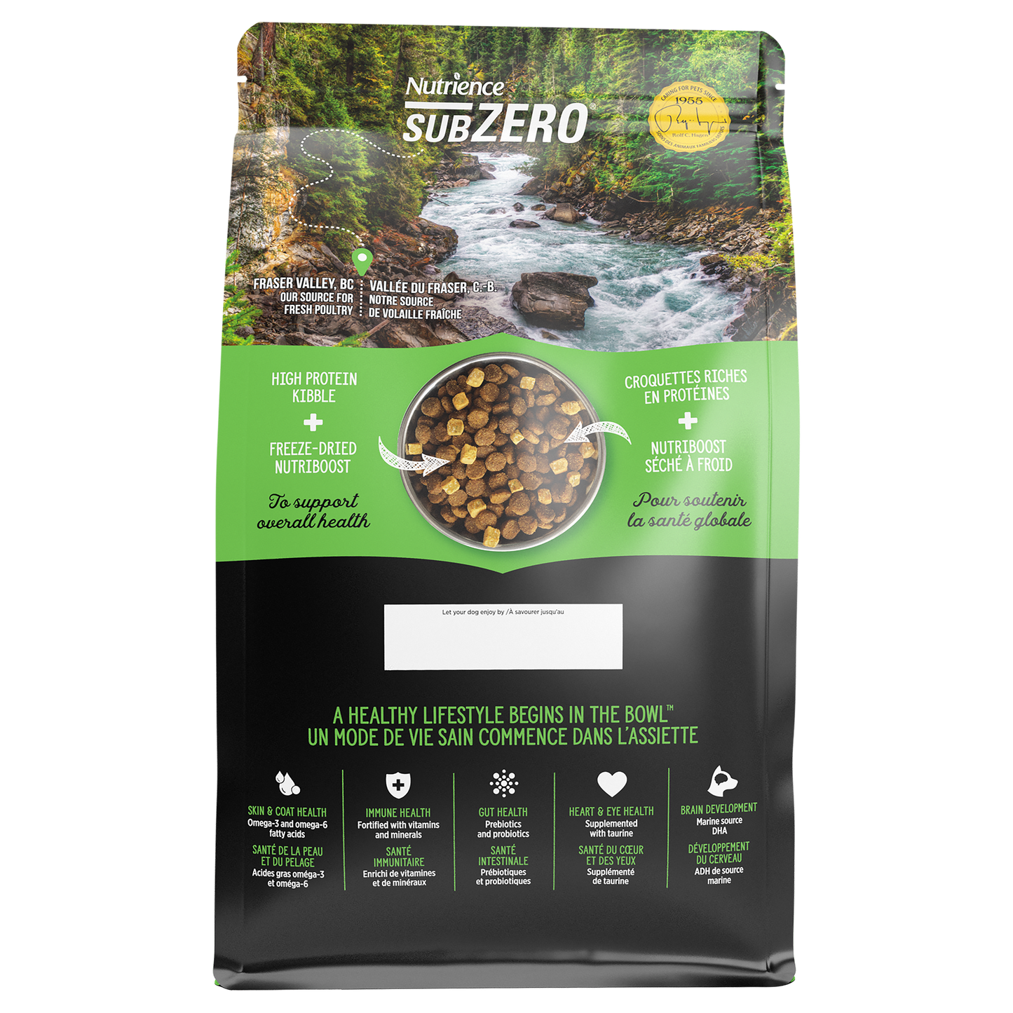 Nutrience Grain Free Subzero Healthy Puppy - Fraser Valley - 10 kg (22 lbs) URBAN PAW PETS