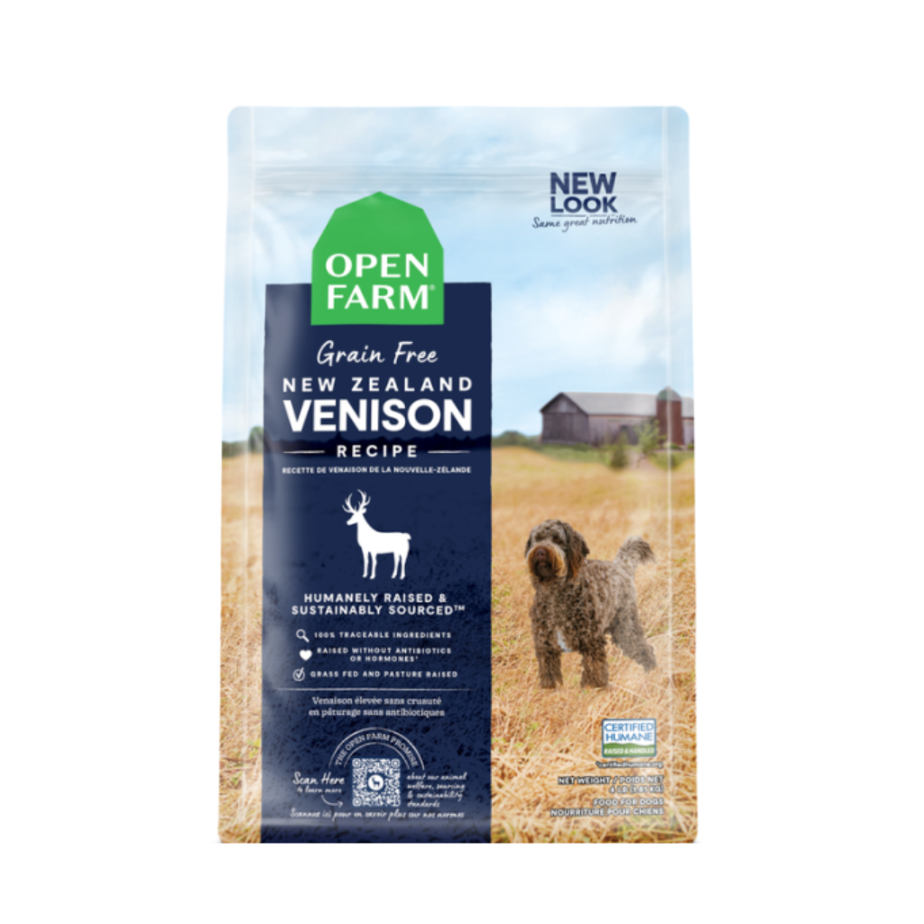 New Zealand Venison Grain Free Open Farm