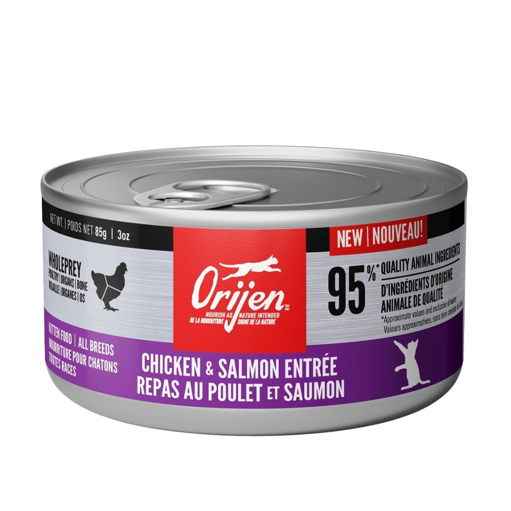 Chicken & Salmon Entrée Kitten Orijen