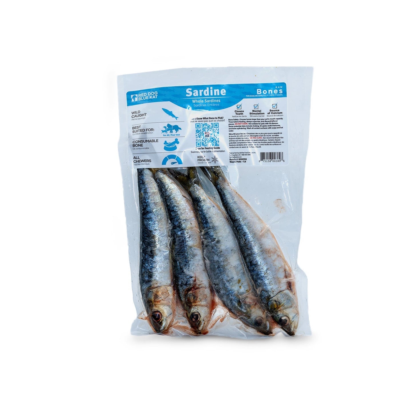 Sardines - Whole Fish Red Dog Blue Kat