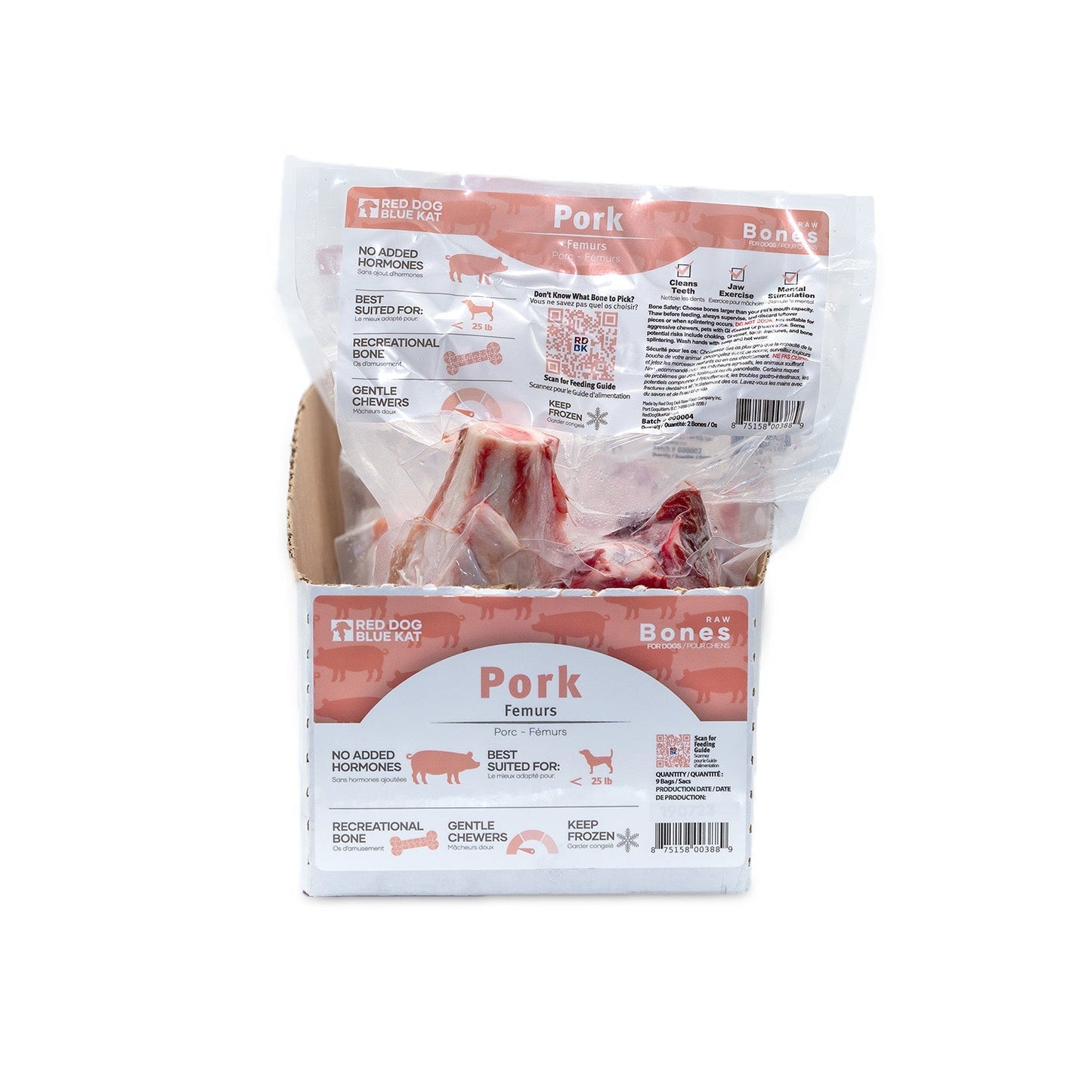 Pork Femurs Red Dog Blue Kat