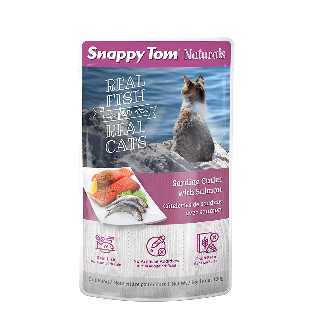 Sardine Cutlet with Salmon Snappy Tom