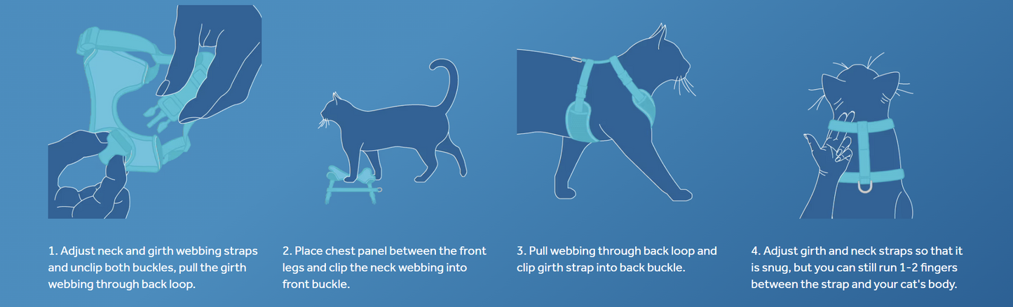 Adventure Kitty Harness URBAN PAW PETS