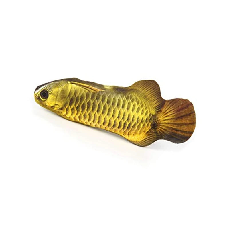 Natural Cat Toy - Silver Vine - Toy - Cuddle - Fish - Arowana - 20 cm