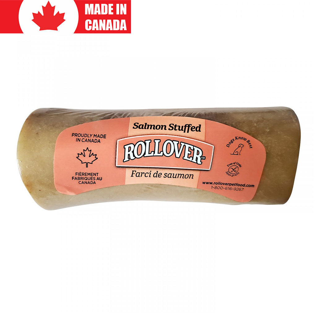 Stuffed Bone w Salmon Rollover